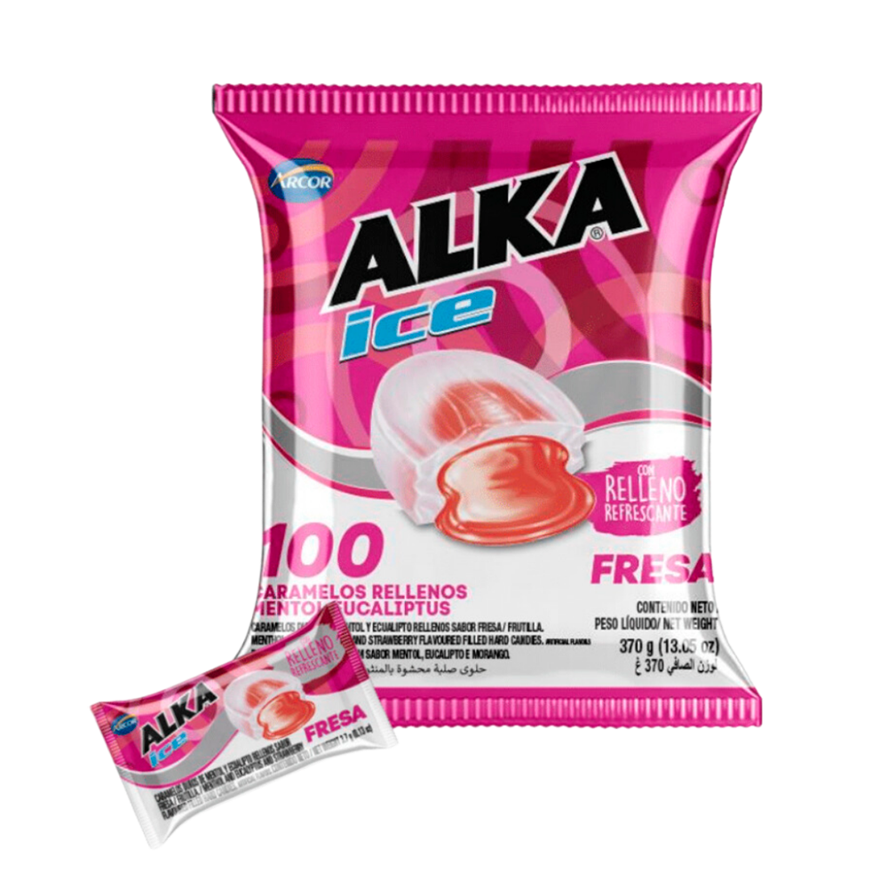 Alka Ice Fresa 370 g
