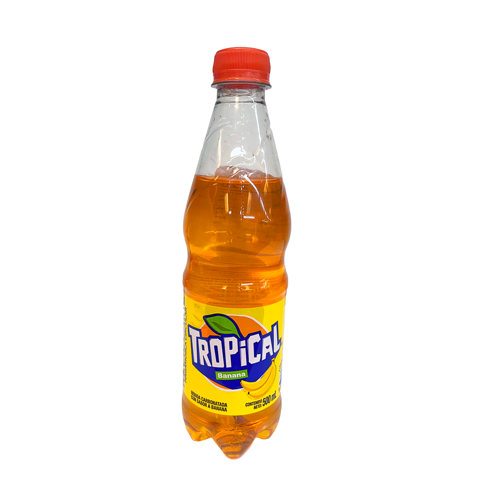 Tropical Banana 500 ml (botella plastica)