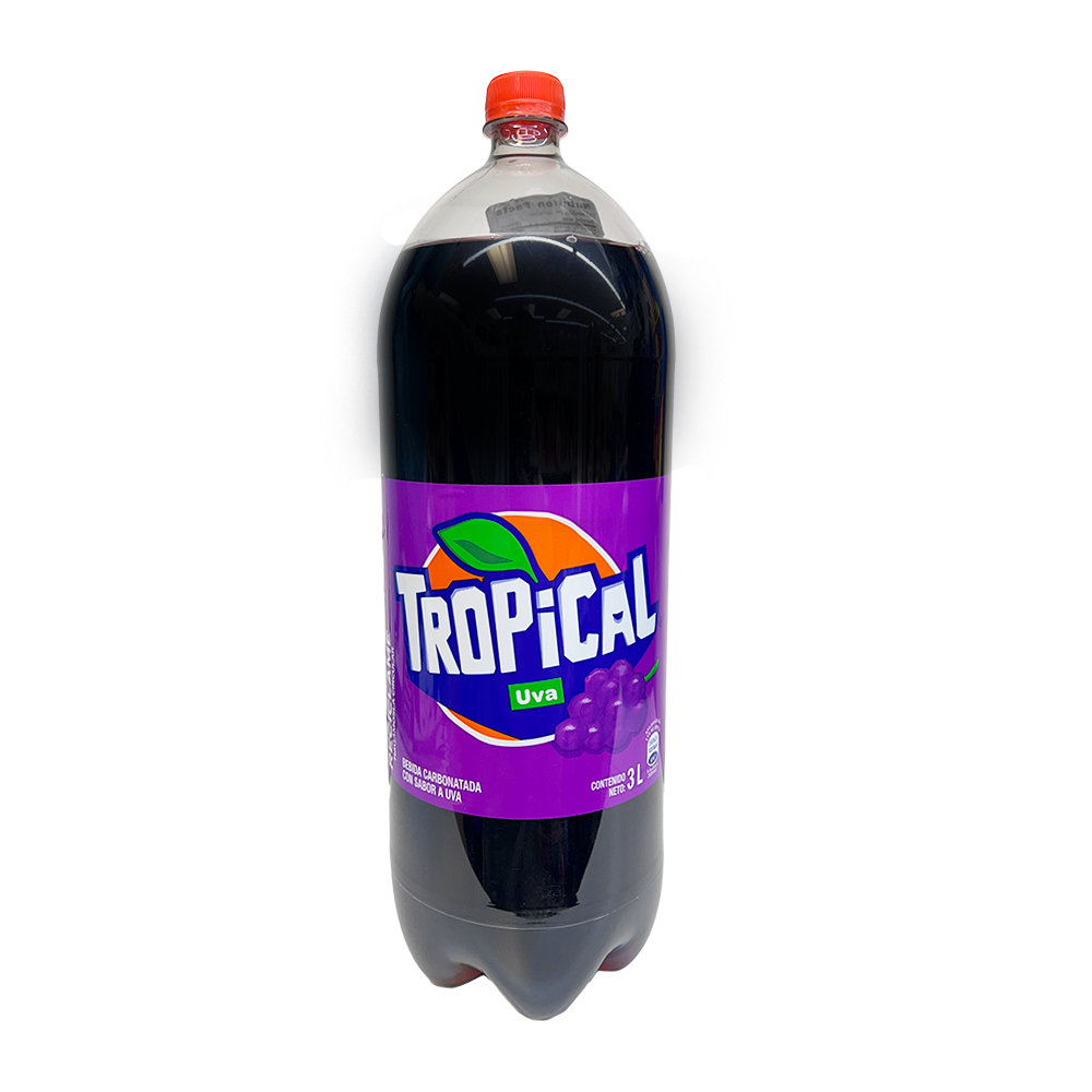 Tropical Uva 3L botella plástica