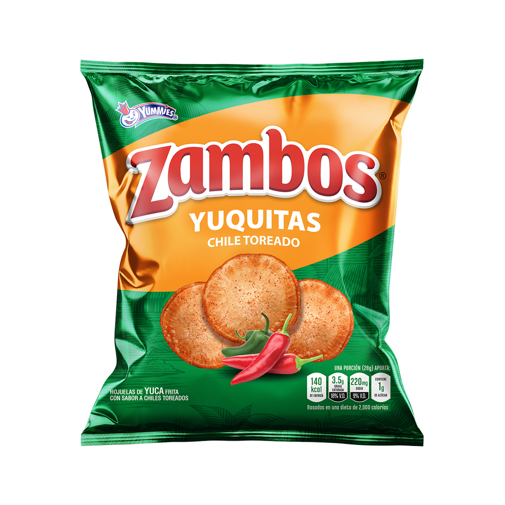 Zambos Yuquitas Chile Toreado 140 g