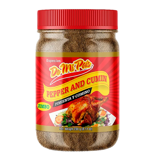 ‘De mi pais’  pimienta y comino 8.11 oz