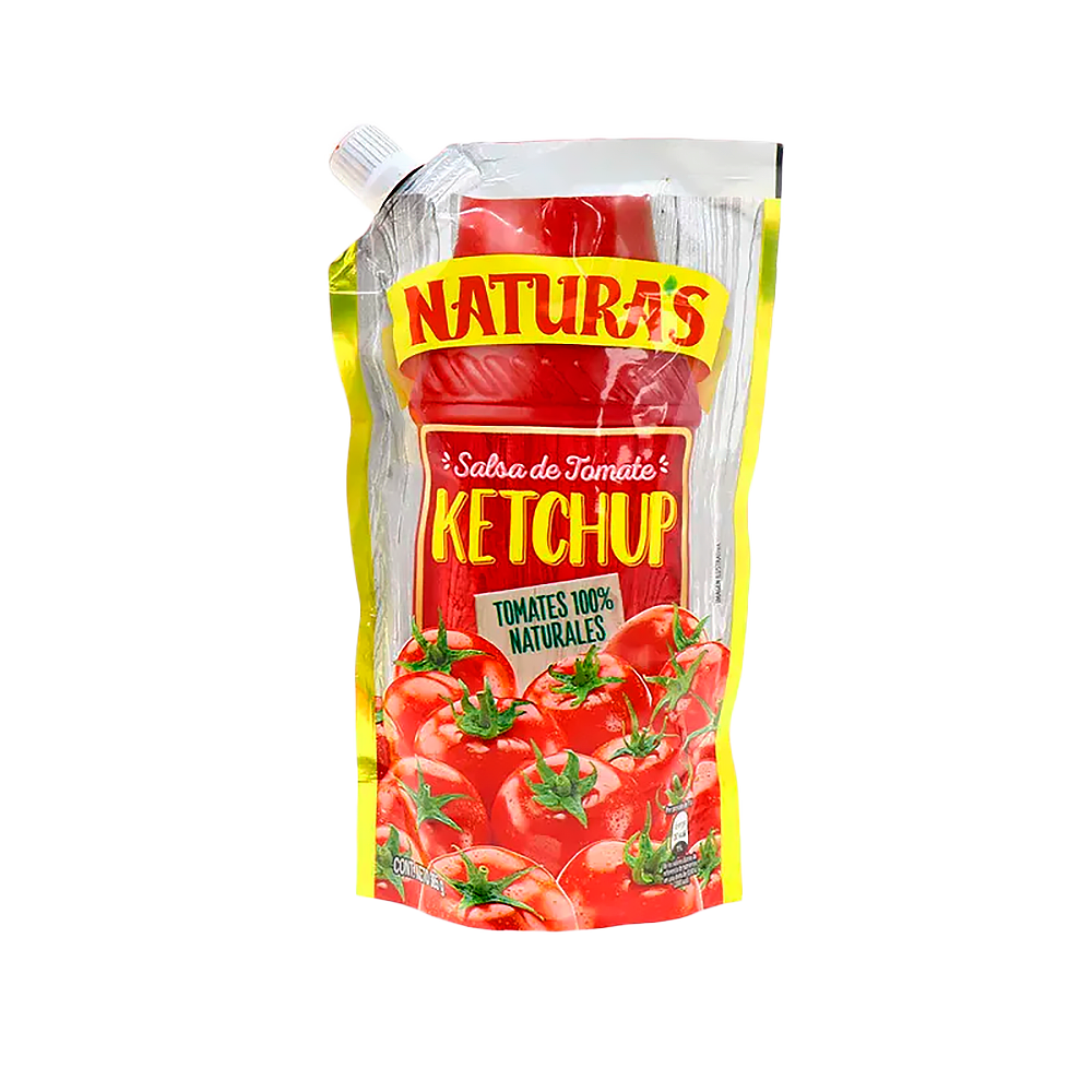 Natura’s Salsa de Tomate Ketchup 385 g (Bolsa)
