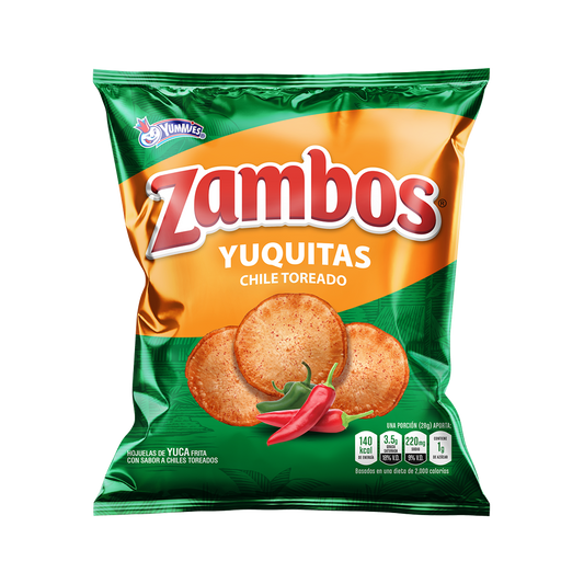 Zambos Yuquitas Chile Toreado 140 g